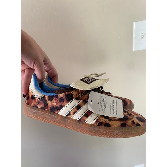 NWT Wales Bonner pony hair Adidas sambas mens 6.5/ womens 8 - Picture 2 of 8